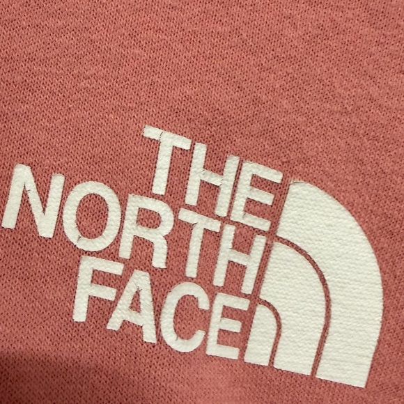 The North Face Graphic Hoodie Pink Logo Women Medium - Picture 3 of 5